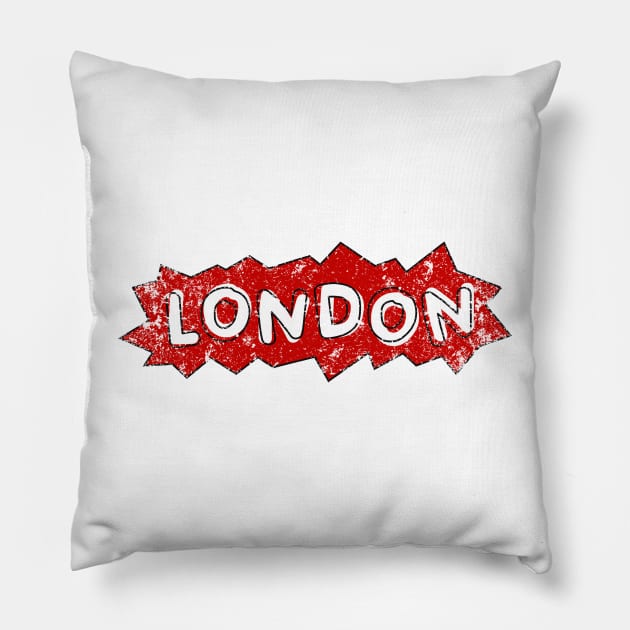 London city capital of the England Pillow by Polikarp308