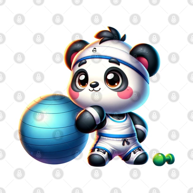 Fit Panda Trainer - Your Workout Buddy by vk09design