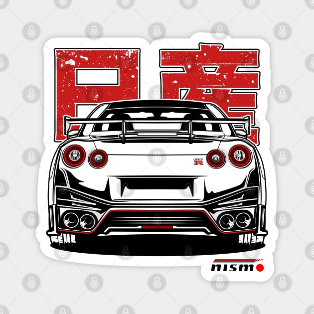 Nissan GTR R35 Magnet by idrdesign