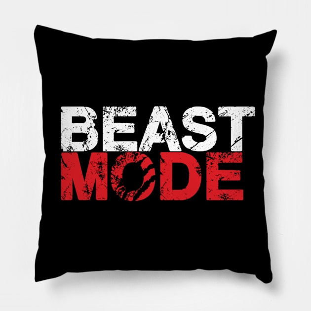 Beast mode Spartan Pillow by Boss creative