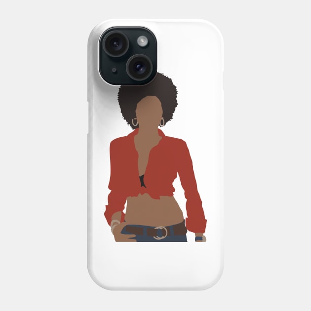 Foxy Brown Phone Case by FutureSpaceDesigns