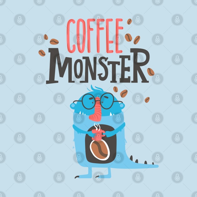 Coffee Monster by kimmieshops