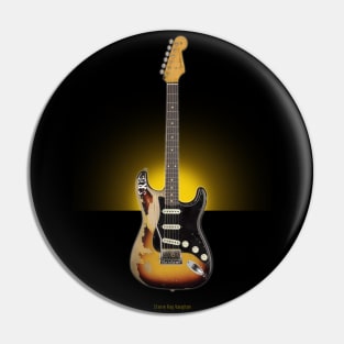 Legendary Guitars - Stevie Ray Vaughan Pin