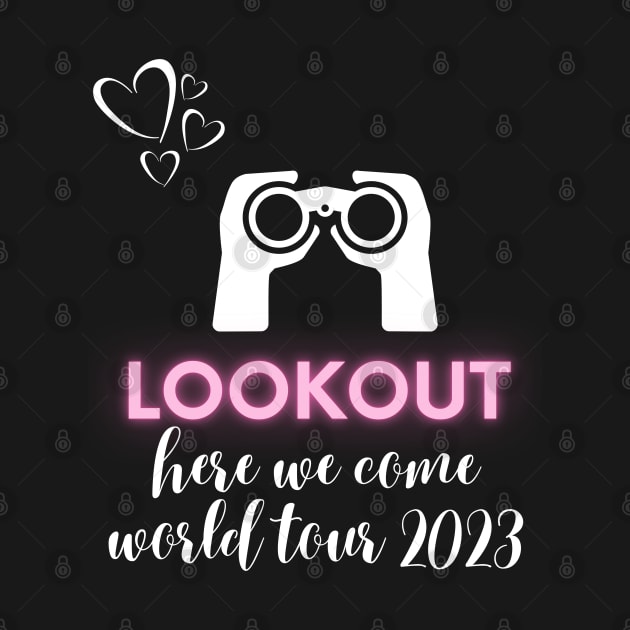 scentsy lookout, here we come, world tour 2023 by scentsySMELL