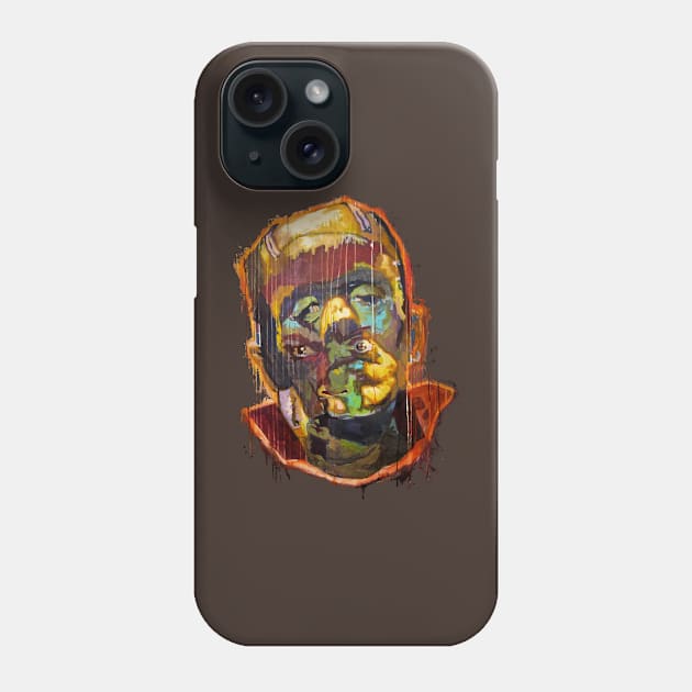 Frankenstein vs. Dracula Phone Case by Abstract