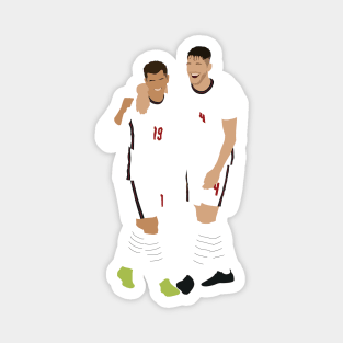 Mason Mount Declan Rice England Midfield Duo Magnet