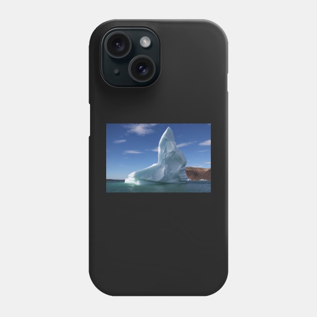 Iceberg in the Nortwest Passage Phone Case by mjoncheres