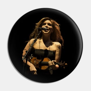 Alison Krauss - (singing) art drawing Pin