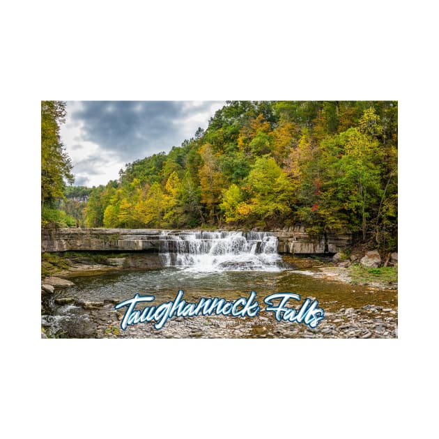 Taughannock Falls Tompkins County New York by Gestalt Imagery