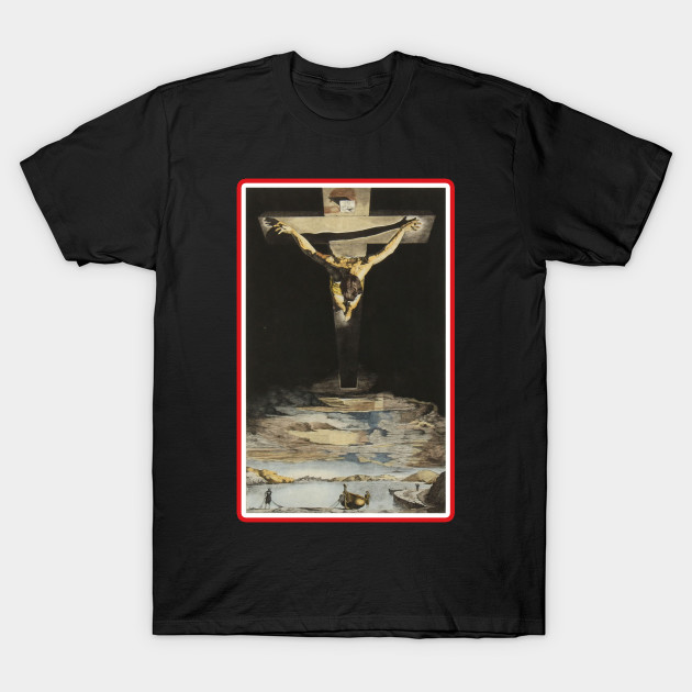 Painting Christ Of St John Of The Cross Salvador Dali T Shirt