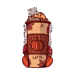 Pumpkin spice latte mug T-Shirt