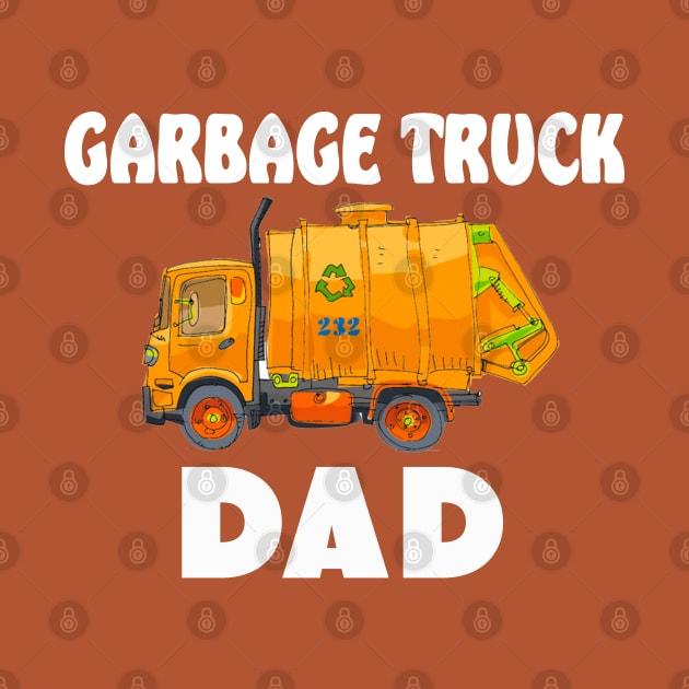 Garbage Truck by Happy Art Designs