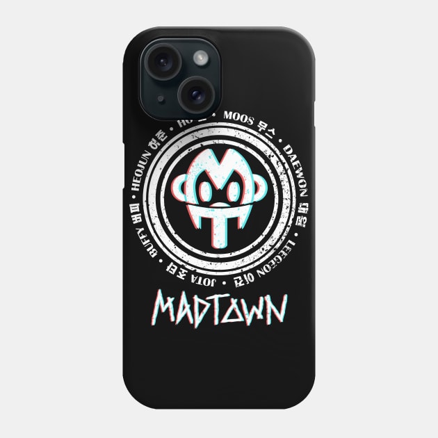 Madtown Logo (a) - 3D, Texture Phone Case by JO_D_D