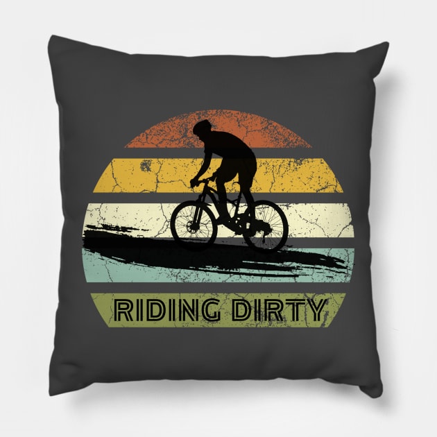 Riding Dirty Pillow by Off The Clock Gear