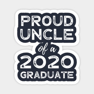 Womens Proud Uncle Of A 2020 Graduate Class Graduation Magnet