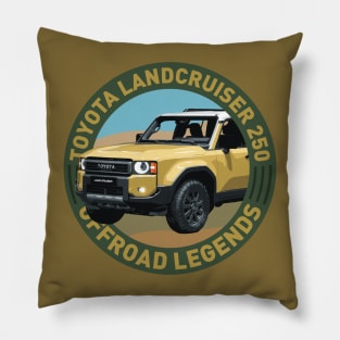 4x4 Offroad Legends: Toyota Land Cruiser 250 Pillow