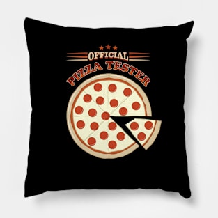 Official Pizza Tester Pillow