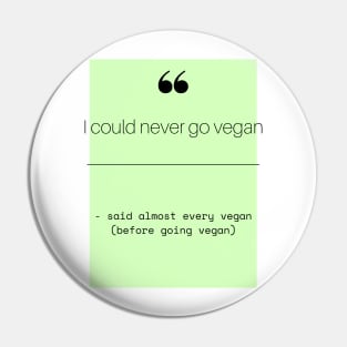 Vegan Quotes Pin