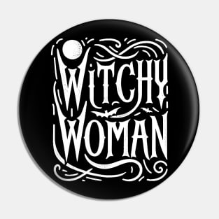 Witchy Woman Pin