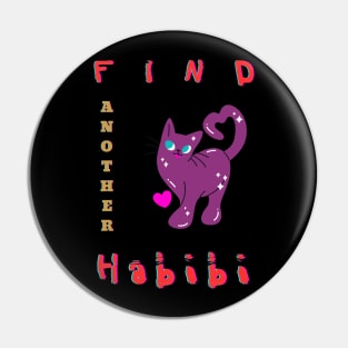 Habibi cat Pin