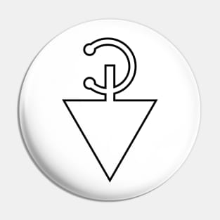 amazigh tazerzit symbol Pin