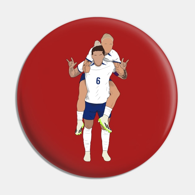 Rachel Daly Millie Bright England Lionesses Minimalist Pin by Hevding