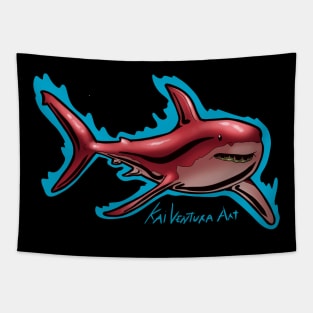 Great White Shark Color Variant A Tapestry