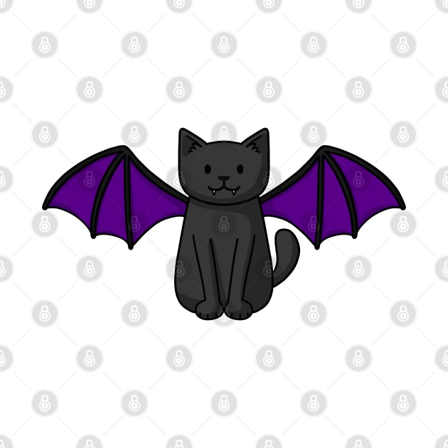 Bat Cat by Doodlecats 