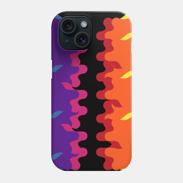 flames Phone Case by beleafcreativ