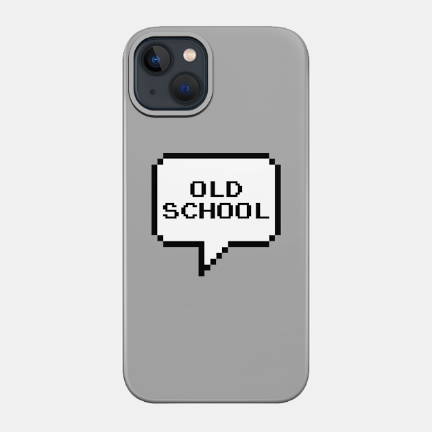 Old school - Video Games - Phone Case