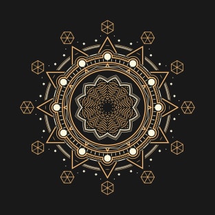 Sacred geometry flower T-Shirt