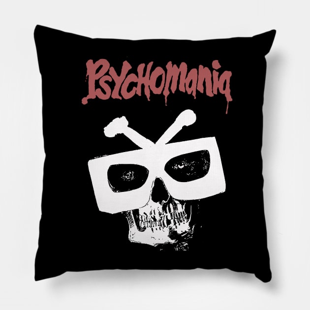 70's cult horror outlaw biker film zombie Pillow by TeeFection