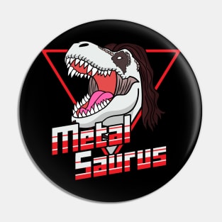 Metal Saurus Pin