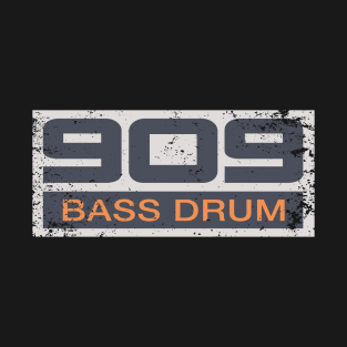 TR-909 Retro Vintage Electronic Bass Drum T-Shirt