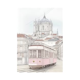 A tram in Lisbon T-Shirt