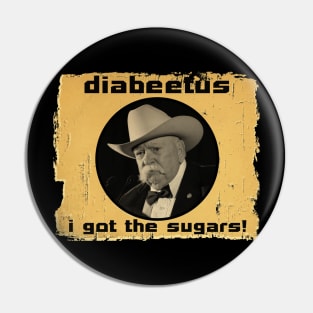 diabeetus - the sugar //Design On tshirt for to all supporters Pin