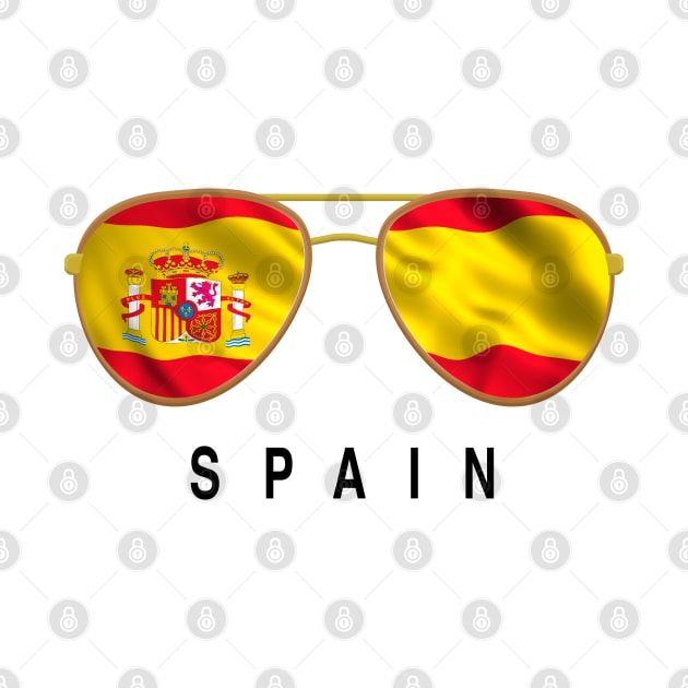 Spain Sunglasses, Spain Flag, Spain gift , Swedish, Swede, by JayD World