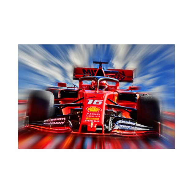 Charles Leclerc - Racing 2019 by DeVerviers