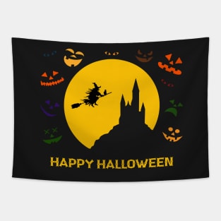 HAPPY HALLOWEEN Tapestry