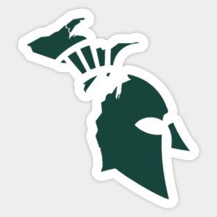 Michigan State Spartans Stickers Teepublic