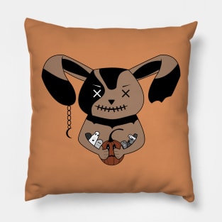 Sinister Bunny Pillow