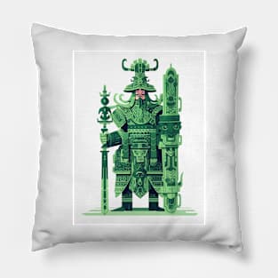 Silent Warriors of Antiquity Pillow