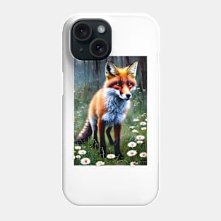 Fox among flowers 1 Phone Case