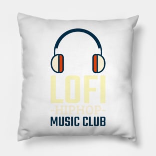 Lofi Hiphop Music Club Pillow