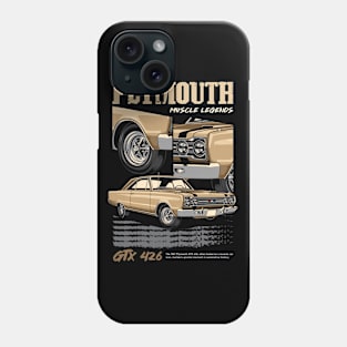 Plymouth GTX 426 Hemi Car Phone Case