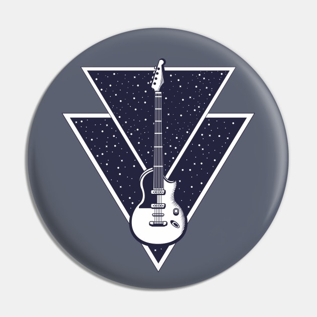 Electric Guitar Pin by NewWorldIsHere