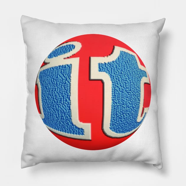 The classic logo from 90s London club IT Pillow by AdventuresNoise