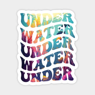 Under Water Wonder: A Colorful Aquatic Journey Magnet