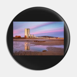 Meridian Tower and Swansea Bay Pin