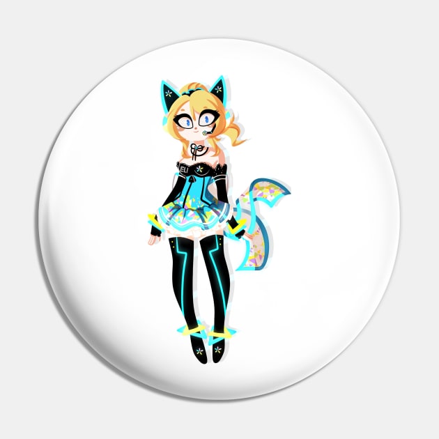 Eli Ayase: Cyber Pin by scribblekisses